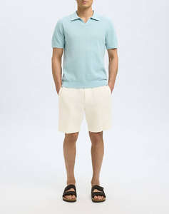 SELECTED SLHREGULAR-LEROY LINEN BLD SHORTS NOOS