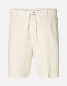 SELECTED SLHREGULAR-LEROY LINEN BLD SHORTS NOOS