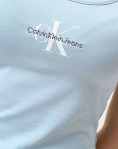 CALVIN KLEIN JEANS MONOLOGO STRAPPY TANK TOP