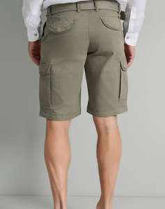 NAVY&GREEN BERMUDE CARGO CU CUREA
