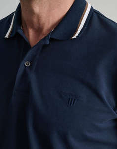 NAVY&GREEN BLUZA POLO, CUSTOM FIT