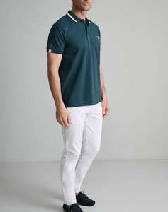 NAVY&GREEN BLUZA POLO, CUSTOM FIT