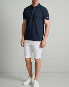 NAVY&GREEN BLUZA POLO, CUSTOM FIT