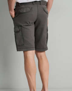 NAVY&GREEN BERMUDE CARGO CU CUREA