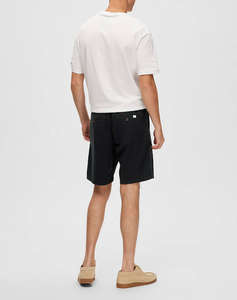 SELECTED SLHREGULAR-BRODY LINEN BLD SHORTS NOOS