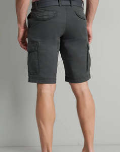 NAVY&GREEN BERMUDE CARGO CU CUREA