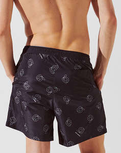 KARL LAGERFELD IKON AOP MED BOARDSHORTS
