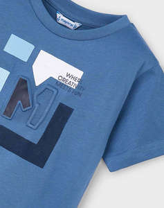 MAYORAL BLUZA CU MANECA SCURTA M IN RELIEF