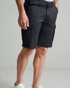 NAVY&GREEN BERMUDE CARGO CU CUREA