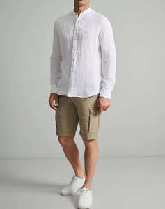 NAVY&GREEN BERMUDE CARGO CU CUREA