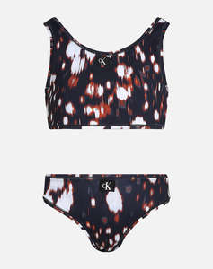 CALVIN KLEIN JEANS BRALETTE BIKINI SET
