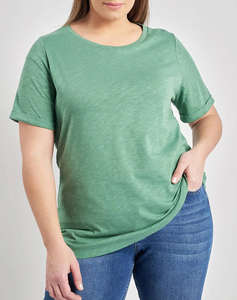PARABITA Basic bluza de bumbac cu maneca scurta cu rever