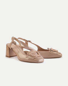 19V69 INCALTAMINTE DE DAMA MID.HEEL SLINGBACK PUMP PATENT LEA. V1969