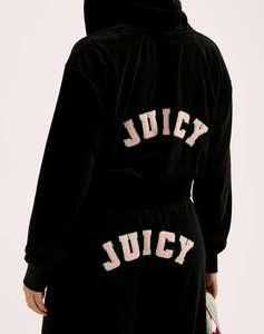 JUICY NALA COLLEGATE OVERSIZED CROPPED HOODIE