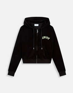 JUICY NALA COLLEGATE OVERSIZED CROPPED HOODIE