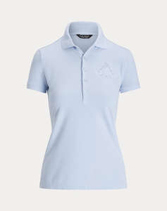 LAUREN RALPH LAUREN KIEWICK-SHORT SLEEVE-POLO SHIRT