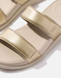 FIT FLOP F-MODE GO 2 BAR VELCRO SLIDE