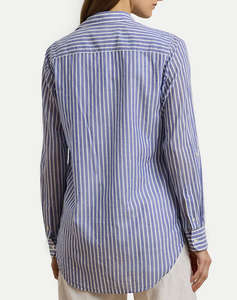 LAUREN RALPH LAUREN RIMNAN-LONG SLEEVE-BUTTON FRONT SHIRT