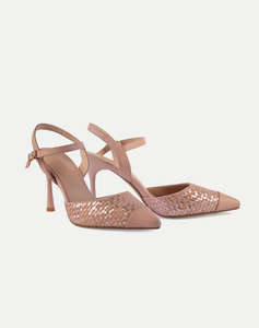 19V69 INCALTAMINTE DE DAMA HIGH HEEL SLINGBACK PUMP LEA. V1969