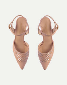 19V69 INCALTAMINTE DE DAMA HIGH HEEL SLINGBACK PUMP LEA. V1969