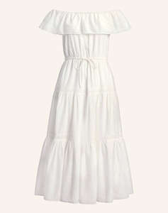 LAUREN RALPH LAUREN HAZFRELL-SHORT SLEEVE-DAY DRESS