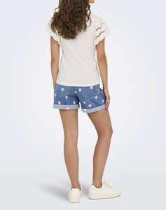 ONLY ONLMACY S/S O-NECK MIX TOP BOX JRS