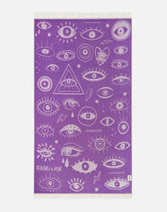 SUN OF A BEACH Feather Beach Towel (Dimensiuni: 95 x 160cm.)