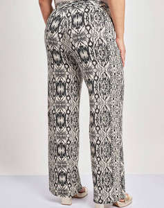 PARABITA Pantaloni cu imprimeu boho super jersey