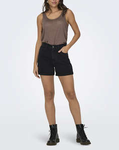 ONLY ONLVEGA HW MOM DNM SHORTS NOOS