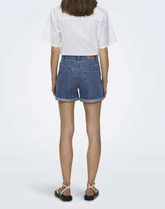 ONLY ONLVEGA HW MOM DNM SHORTS NOOS