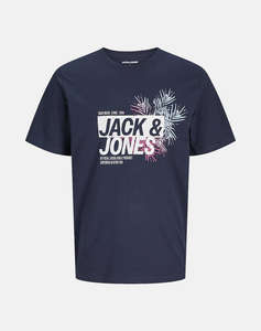 JACK&JONES JJJAXON TEE SS CREW NECK LN