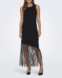 ONLY ONLZINNA S/L FRINGE DRESS JRS