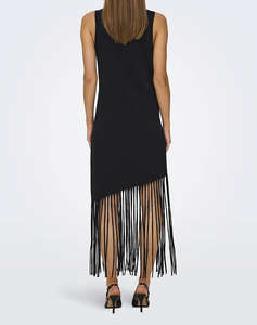 ONLY ONLZINNA S/L FRINGE DRESS JRS