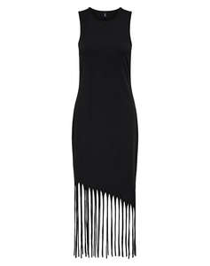 ONLY ONLZINNA S/L FRINGE DRESS JRS