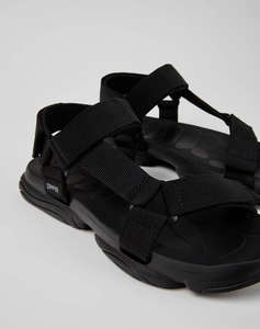 CAMPER Webbing Negro/Karst Sandal Ry Negro
