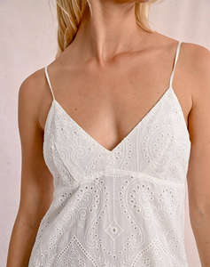 MOLLY BRACKEN LADIES WOVEN DRESS
