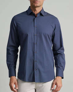 NAVY&GREEN CAMASA FIT LINE