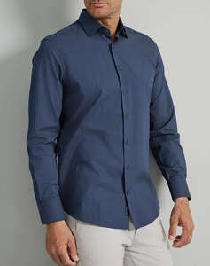 NAVY&GREEN CAMASA FIT LINE