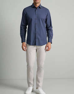 NAVY&GREEN CAMASA FIT LINE