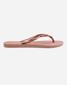 HAVAIANAS SLIM LOGO METALLIC PAPUCI