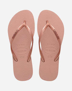 HAVAIANAS SLIM LOGO METALLIC PAPUCI