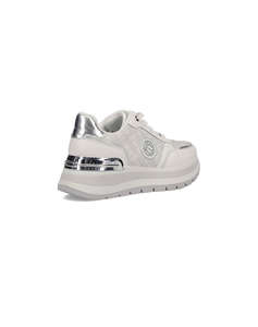 LAURA BIAGIOTTI 8917 INCALTAMINTE CASUAL LOGO CU SIRETURI WHITE