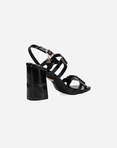 LAURA BIAGIOTTI 9055 SANDALE LACUITE CU CUREA BLACK