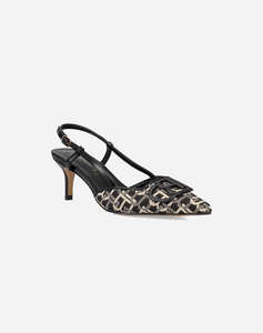 LAURA BIAGIOTTI 8969 INCALTAMINTE LOGO.MAT CU CATARAMA & CUREA BLACK