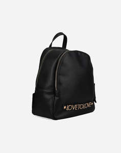 LOVE TO LOVE by GAI MATTIOLO LTL30 GEANTA LOGO CU FERMOAR BLACK