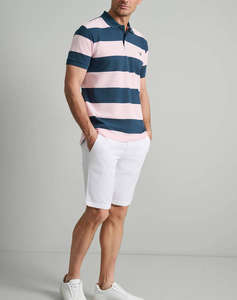 NAVY&GREEN BLUZA POLO, CU DUNGI, CUSTOM FIT
