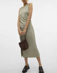 AWARE VMREMY SL BOATNECK CALF DRESS VMA
