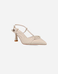 LAURA BIAGIOTTI 8971 INCALTAMINTE ΜΑΤ CU CATARAMA & CUREA BEIGE
