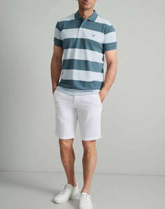 NAVY&GREEN BLUZA POLO, CU DUNGI, CUSTOM FIT