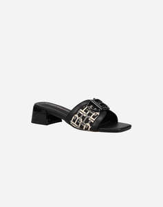 LAURA BIAGIOTTI 9034 SANDALE DESIGN CU CATARAMA BLACK